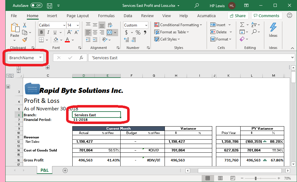 Distribution List with Refresh Workbook set to Yes in the settings column