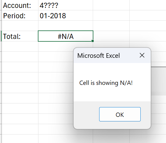 Excel worksheet showing a Velixo formula cell with incomplete data during asynchronous recalculation